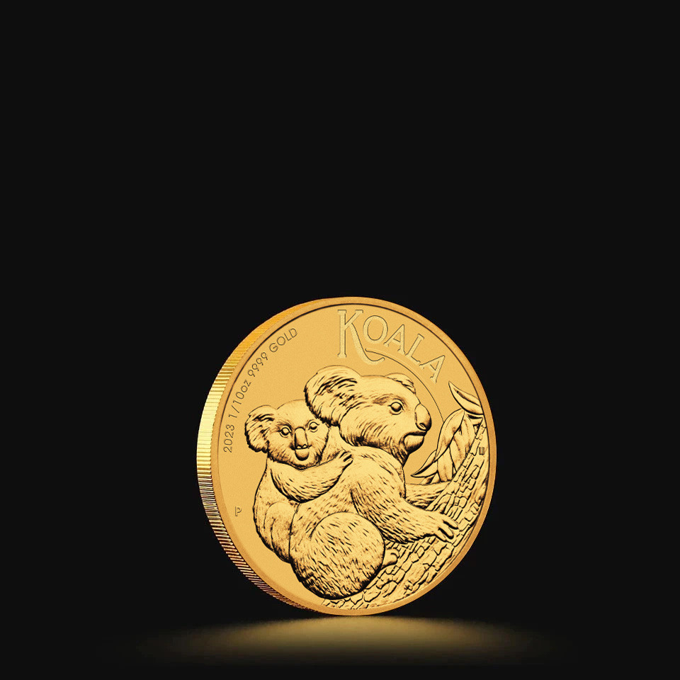 1/10 oz Australian Koala Gold Coin - Zelta monētas un stieņi