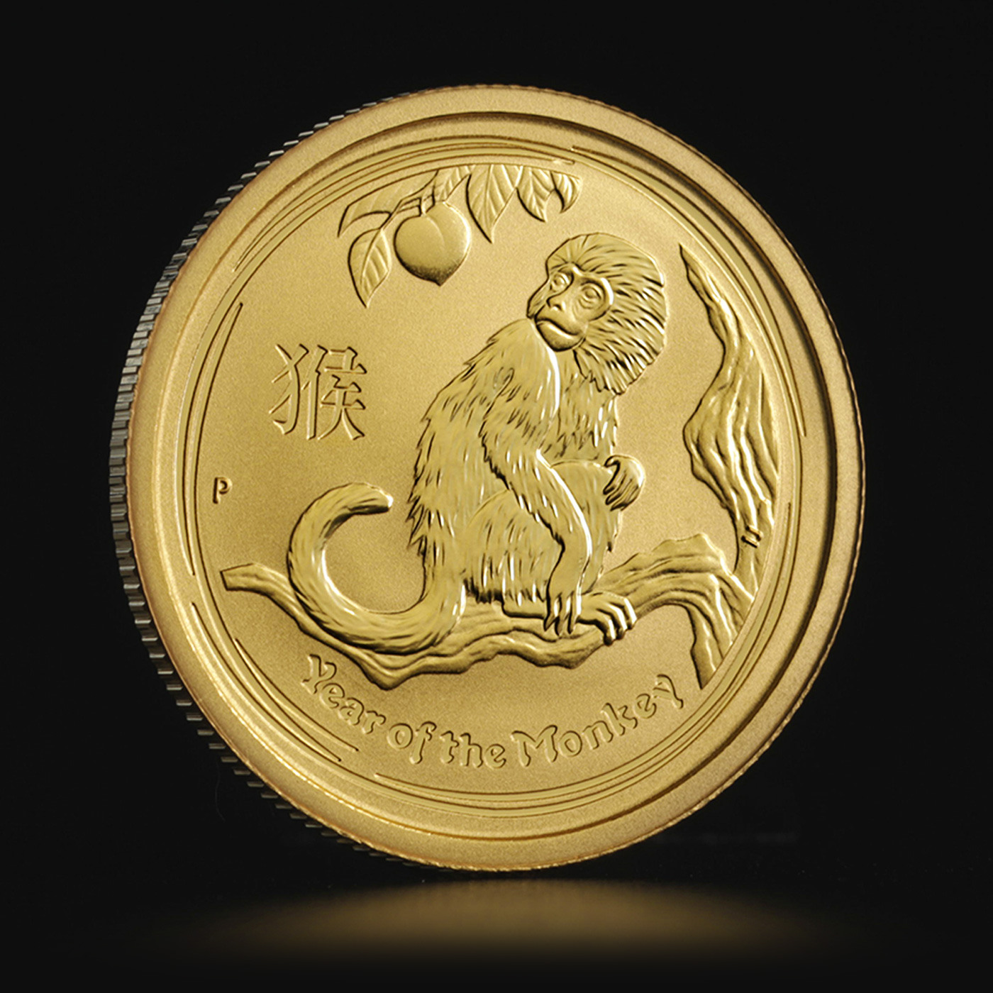 Australian LUNAR 銀貨　申年　2016 Australia 2016 Lunar Year of Monkey King Sun Wokong $1 1 Oz