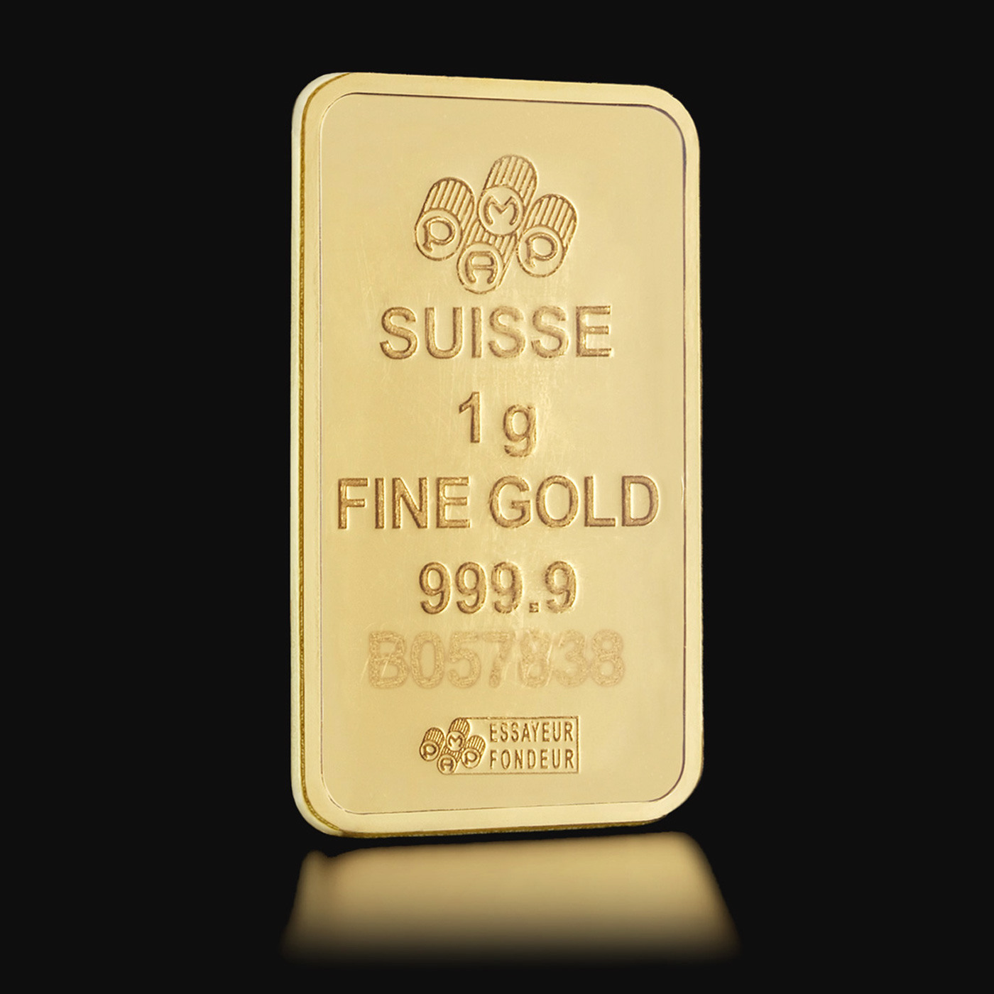 1 gram PAMP Fortuna Gold Bars - Zelta monētas un stieņi