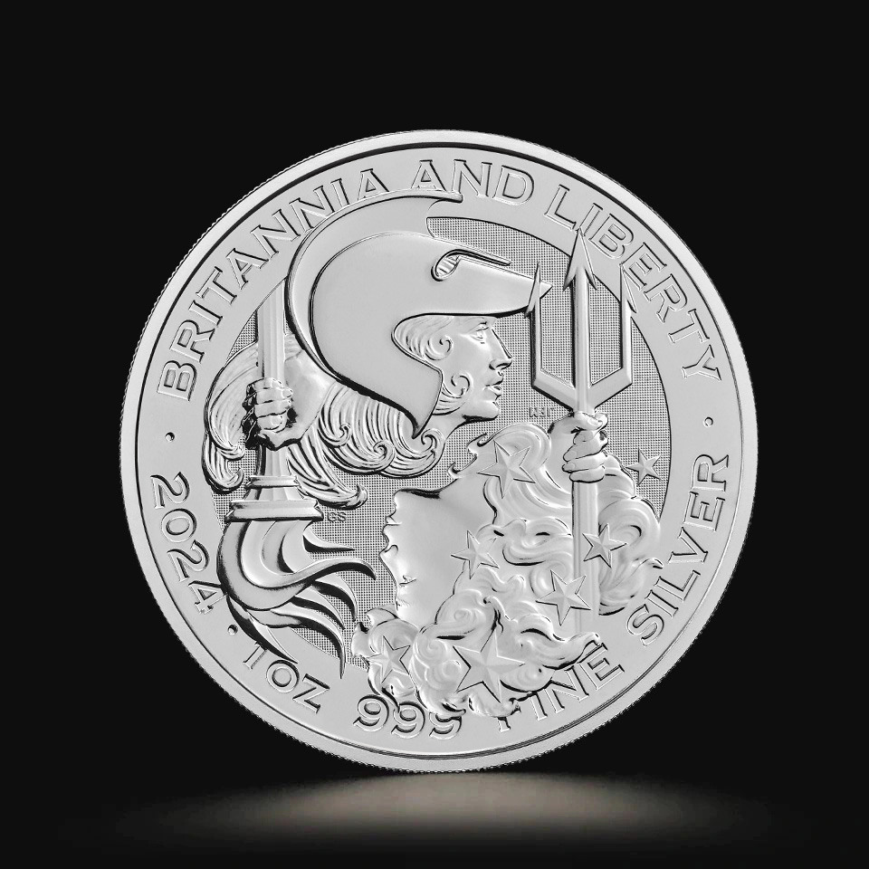 1 oz British Britannia and Liberty Silver Coins* - Tavex Latvia